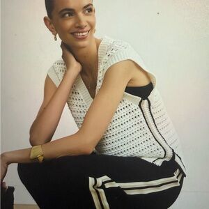 Celeste V-neck tank sweater.